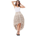 Belle Poque Damen Damen Amelia Steampunk Elastische Taille Ruffled Lace Kuchen Rock BP000221-1